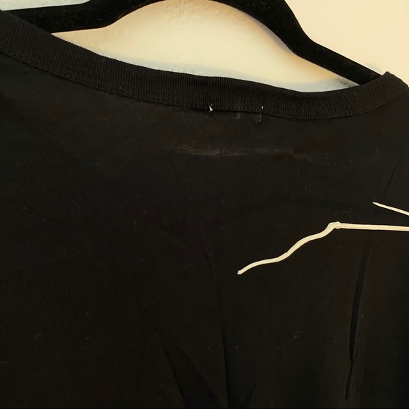 GARAGE Crop Top W/ Mesh Sleeves - Picture 6 of 10